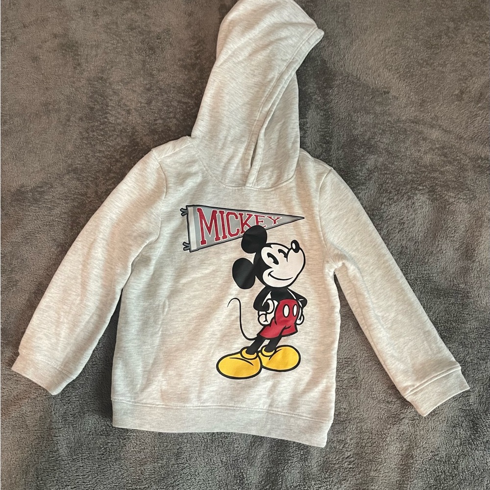 Old Navy Mickey Mouse Kids Hoodie - Light Gray